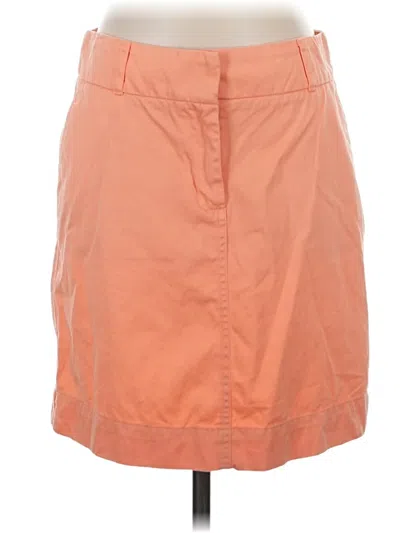 Pre-owned Vineyard Vines Casual Skirt In Orange