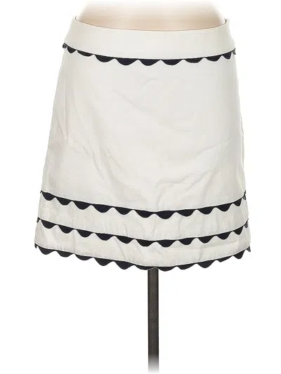 Pre-owned Vineyard Vines Casual Skirt In White