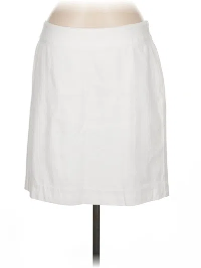 Pre-owned Vineyard Vines Casual Skirt In White