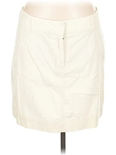Pre-owned Vineyard Vines Casual Skirt In White