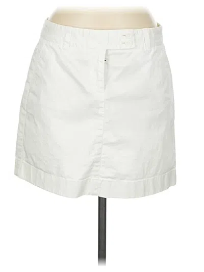 Pre-owned Vineyard Vines Casual Skirt In White
