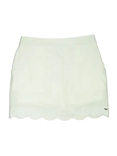 Pre-owned Vineyard Vines Casual Skirt In White