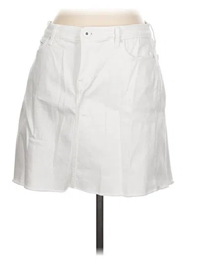 Pre-owned Vineyard Vines Casual Skirt In White