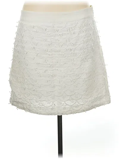 Pre-owned Vineyard Vines Casual Skirt In White