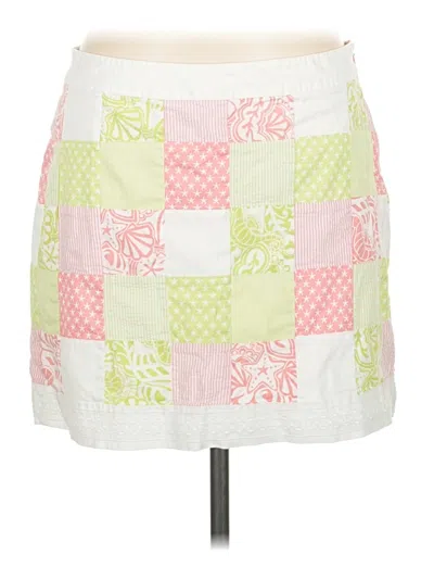 Pre-owned Vineyard Vines Casual Skirt In White