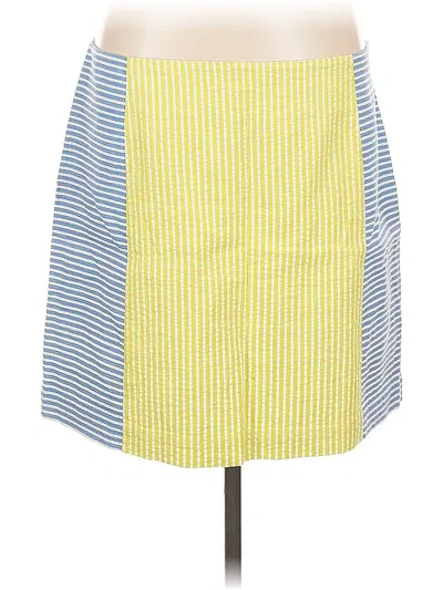 Pre-owned Vineyard Vines Casual Skirt In Yellow
