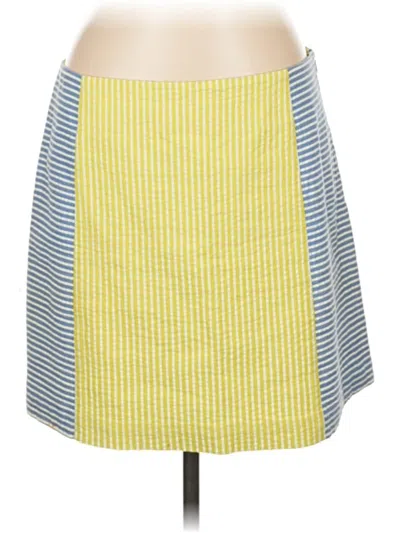 Pre-owned Vineyard Vines Casual Skirt In Yellow