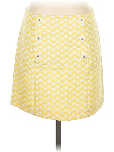 Pre-owned Vineyard Vines Casual Skirt In Yellow