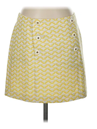 Pre-owned Vineyard Vines Casual Skirt In Yellow