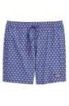 Vineyard Vines Chappy 7-inch Swim Trunks In Blue