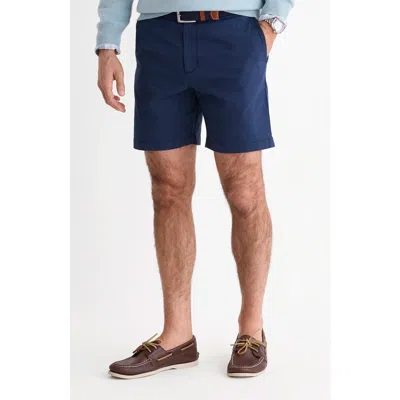Vineyard Vines Chilmark 7-inch Stretch Chino Shorts In Blue