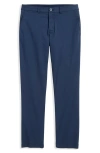 Vineyard Vines Chilmark Flat Front Stretch Chinos In Blue