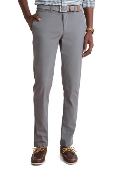 Vineyard Vines Chilmark Flat Front Stretch Chinos In Gray