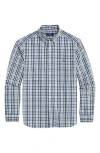 Vineyard Vines Classic Fit Tattersall Poplin Button-down Shirt In Charleston Green Pld
