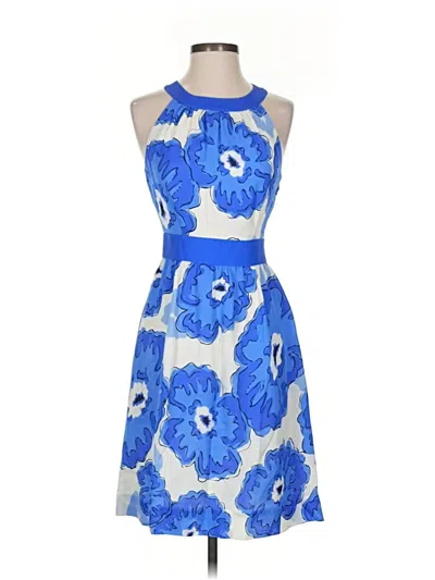 Pre-owned Vineyard Vines Cocktail Dress In Blue