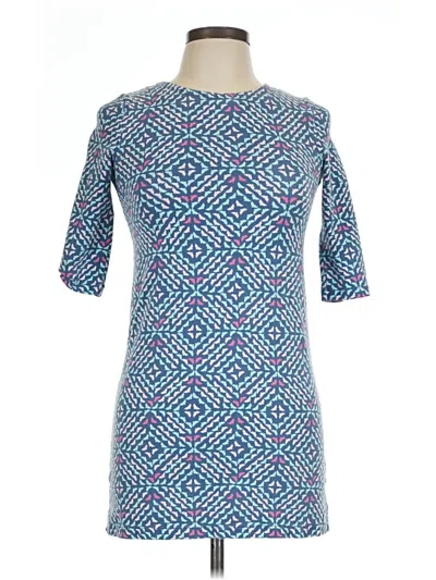 Pre-owned Vineyard Vines Cocktail Dress In Blue