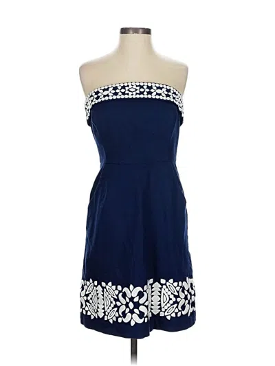 Pre-owned Vineyard Vines Cocktail Dress In Blue