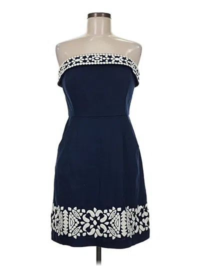 Pre-owned Vineyard Vines Cocktail Dress In Blue
