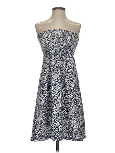 Pre-owned Vineyard Vines Cocktail Dress In Blue