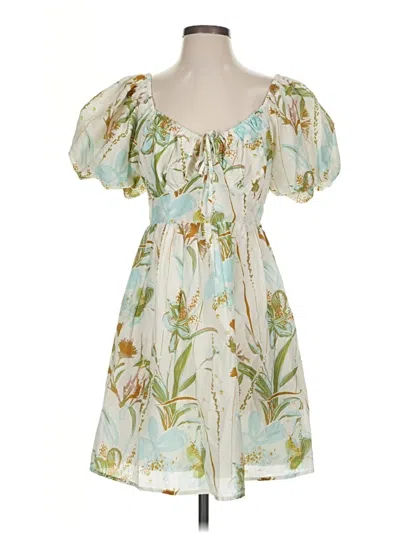 Pre-owned Vineyard Vines Cocktail Dress In Green