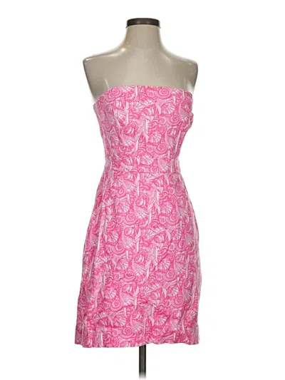 Pre-owned Vineyard Vines Cocktail Dress In Pink