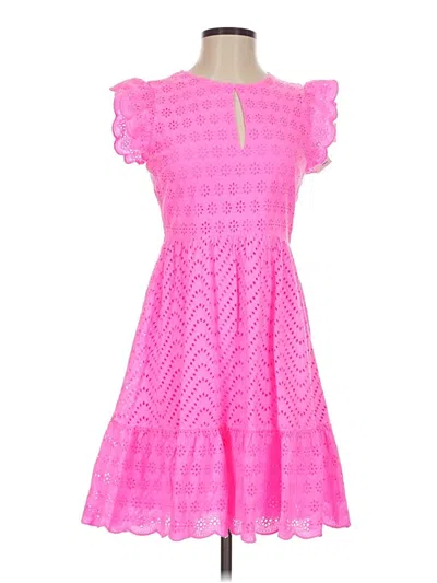 Pre-owned Vineyard Vines Cocktail Dress In Pink