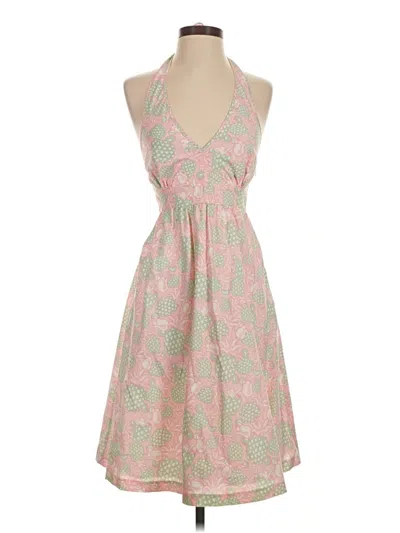 Pre-owned Vineyard Vines Cocktail Dress In Pink