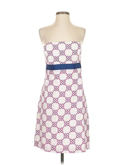 Pre-owned Vineyard Vines Cocktail Dress In White