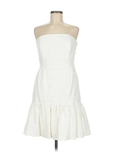 Pre-owned Vineyard Vines Cocktail Dress In White
