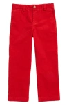 Vineyard Vines Corduroy Breaker Pants In Calypso Red