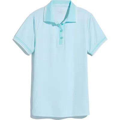 Vineyard Vines Core Upf 50+ Golf Polo In Blue