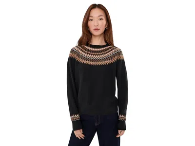 Vineyard Vines Crew Sweater Women's Sweater Jet Black: Sm, Cotton/nylon/wool