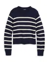 Vineyard Vines Crewneck Sweater In Caley Stripe