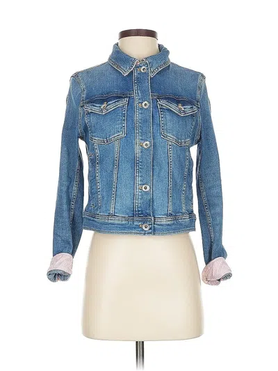 Pre-owned Vineyard Vines Denim Jacket In Blue