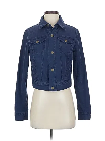 Pre-owned Vineyard Vines Denim Jacket In Blue