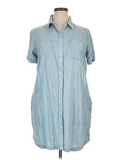 Pre-owned Vineyard Vines Denim Vest In Blue