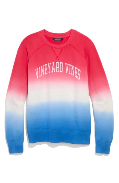 Vineyard Vines Dip Dye Raglan Terry Sweatshirt
