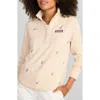 Vineyard Vines Dreamcloth Quarter Zip Pullover In Afloral Emd Stone