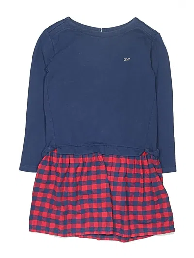 Pre-owned Vineyard Vines Kids' Dress In Blue