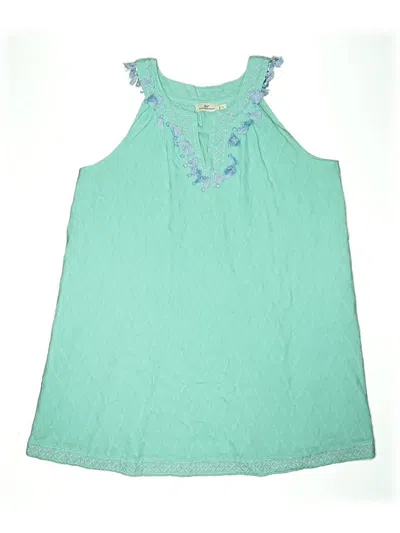 Pre-owned Vineyard Vines Kids' Dress In Green