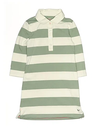 Pre-owned Vineyard Vines Kids' Dress In Green