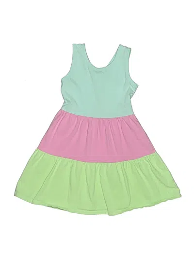 Pre-owned Vineyard Vines Kids' Dress In Green