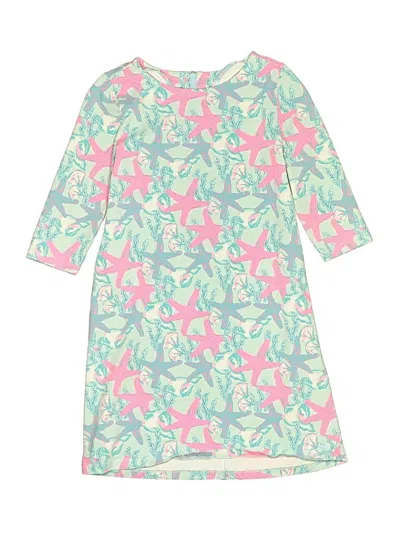 Pre-owned Vineyard Vines Kids' Dress In Teal