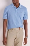Vineyard Vines Edgartown Piqué Performance Polo In Club Blue