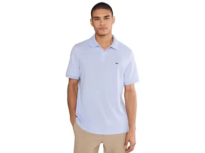 Vineyard Vines Edgartown Pique Polo In Blue