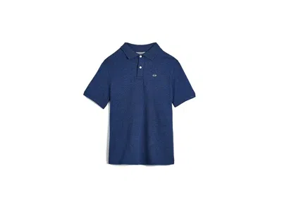 Vineyard Vines Edgartown Pique Polo (toddler/little Kids/big Kids) Boy's T Shirt Deep Bay : 3t, Cotton/polyester/sp In Burgundy
