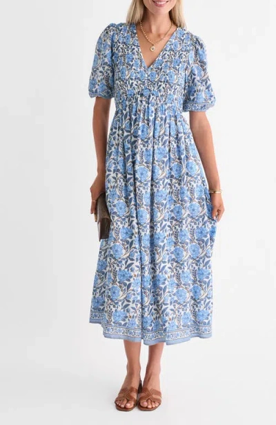 Vineyard Vines Ellen Maxi Dress In Magnolia Marsh