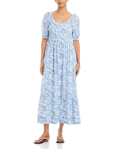 Vineyard Vines Ellen Maxi Dress In Purple