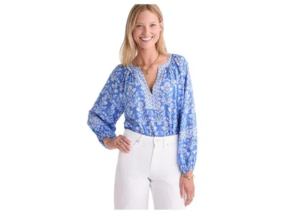 Vineyard Vines Emilia Top In Blue