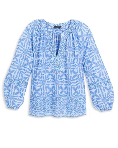 Vineyard Vines Emilia Top In Blue